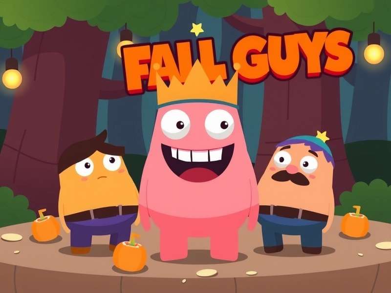 Fall Guys colorful character roster showcasing diverse skins