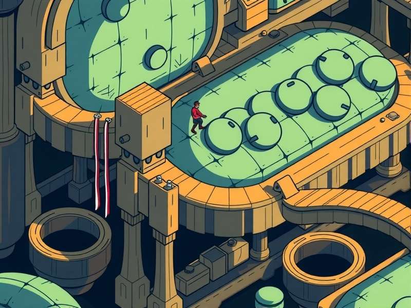 Colorful Fall Guys characters racing through obstacle course