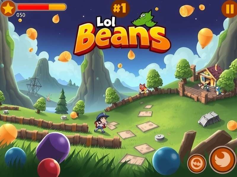 Fall Guys characters competing in a colorful obstacle course