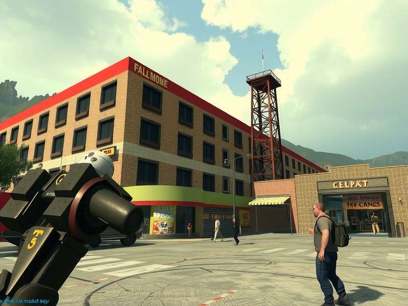 A group of Fall Guys characters in mid-air chaos during a round