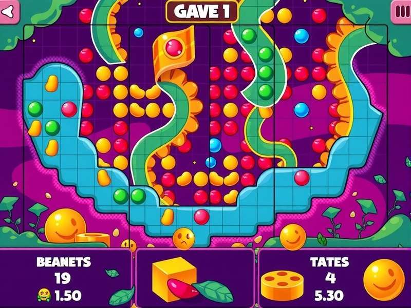 Fall Guys colorful characters racing through obstacle course