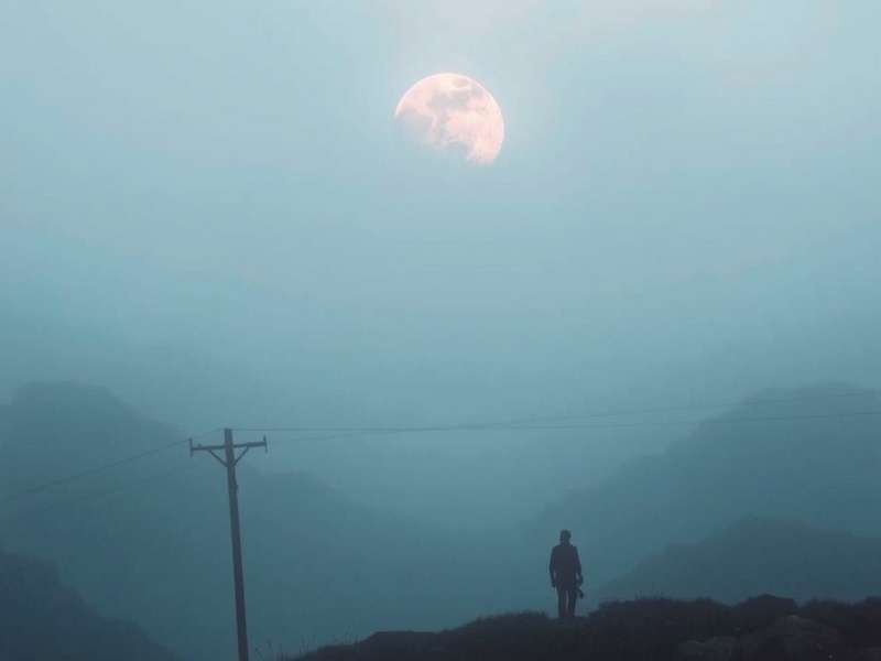 Fall Guys bean characters navigating a foggy, chaotic obstacle course