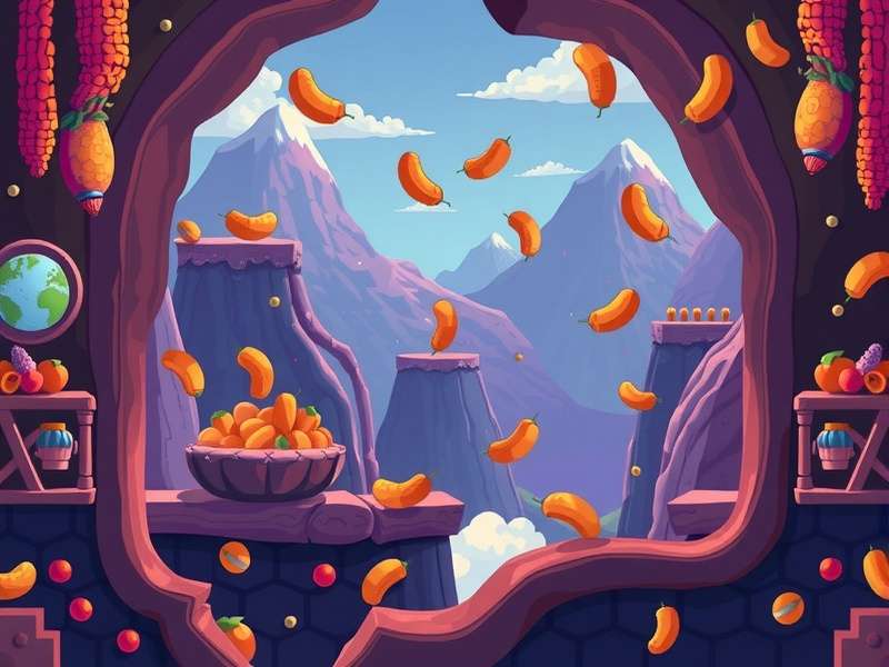 Fall Guys characters racing through a chaotic obstacle course