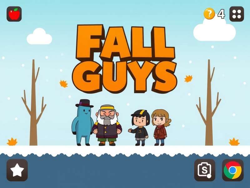 Fall Guys iOS gameplay on iPhone