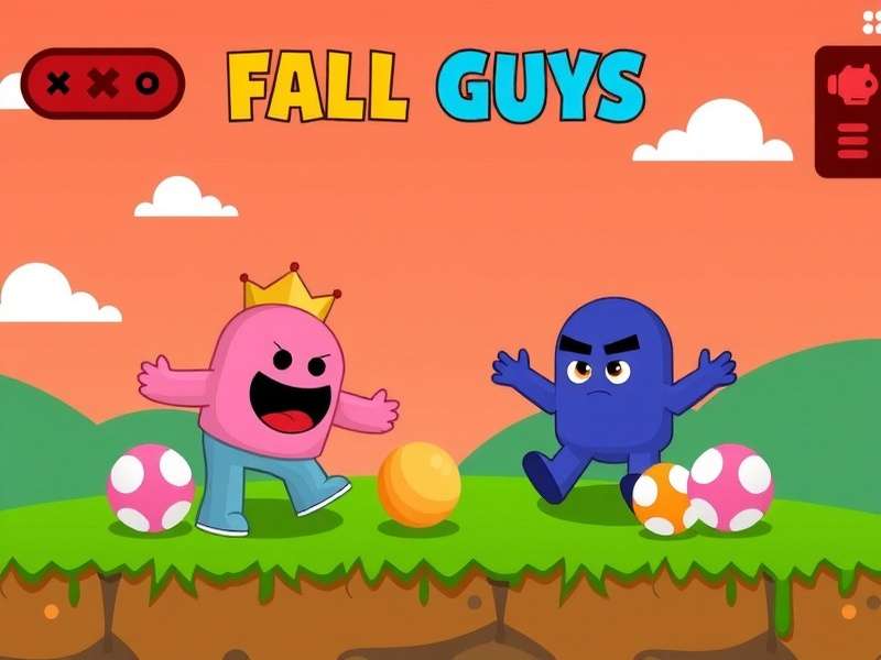 Infographic detailing strategic paths on the Fall Guys 'Hex-A-Gone' final round