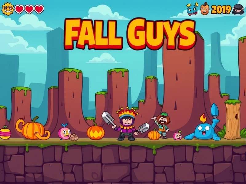 Fall Guys Player Density Heatmap by Region