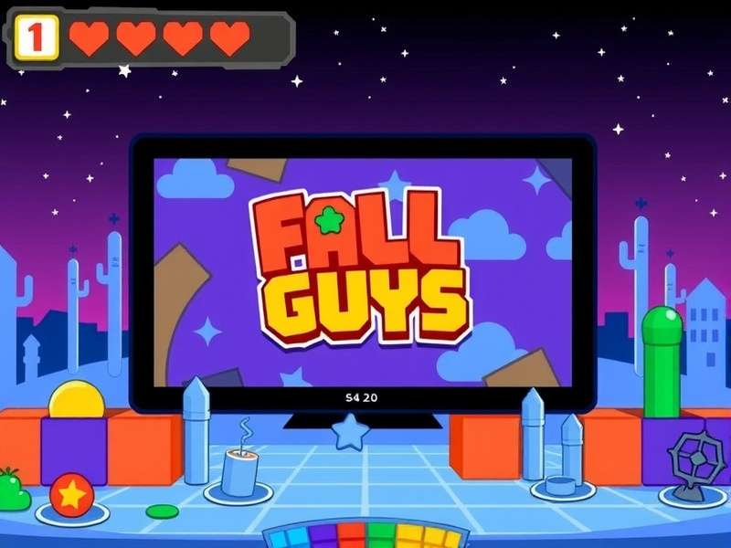 Four people playing video games together on a Nintendo Switch in a cozy living room setting