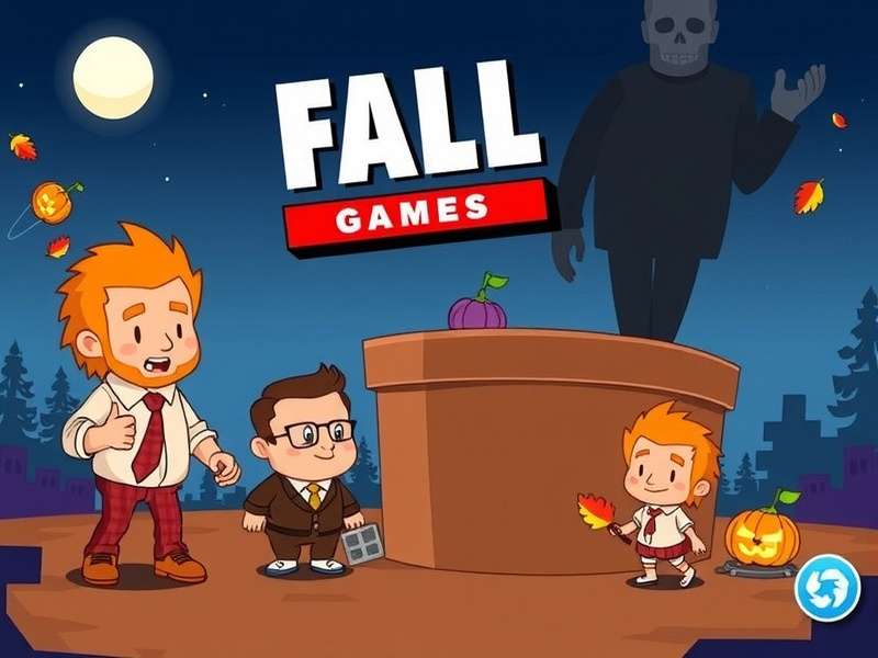 Fall Guys character with error message on screen