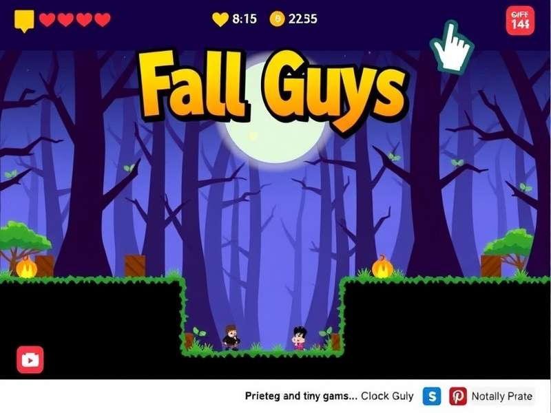 Fall Guys 2025 colorful characters racing on a chaotic obstacle course