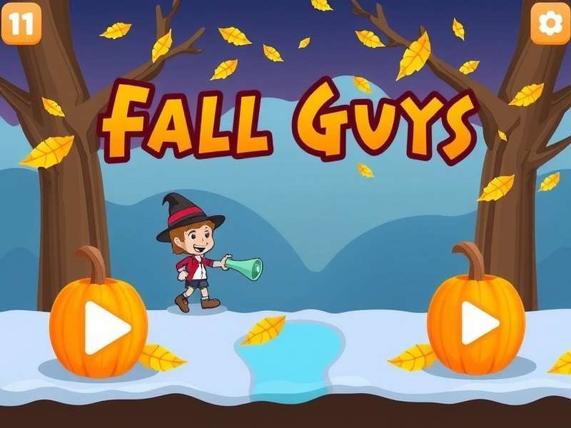 Fall Guys gameplay on an iPad Pro