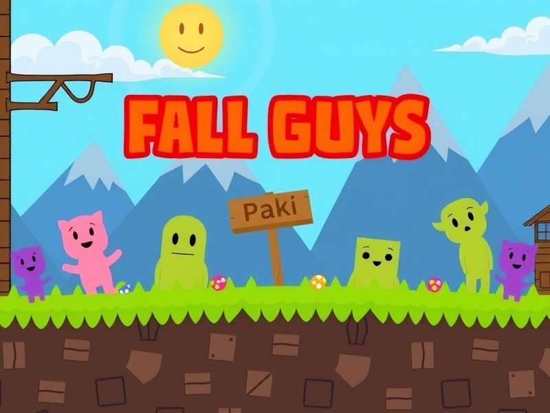 Fall Guys free on PC gameplay screenshot