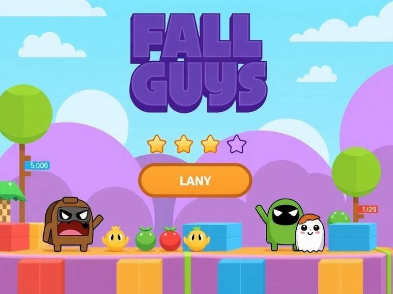 Fall Guys gameplay on Nintendo Switch