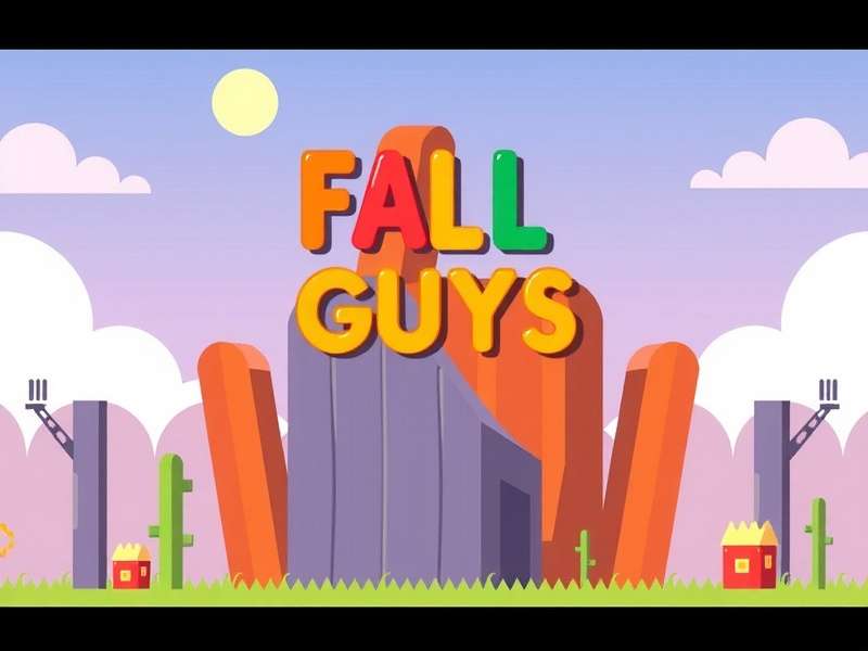 Fall Guys PC Size detailed breakdown chart showing base game assets, cosmetics, audio, localization, levels, and shader cache