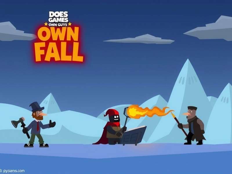 Fall Guys and Epic Games logo mashup showing the acquisition timeline from Mediatonic to Epic Games