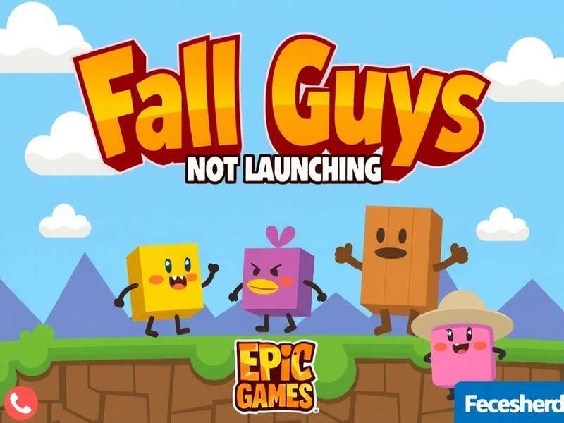 Fall Guys showing launch error on Epic Games Store with error code 0xc000007b
