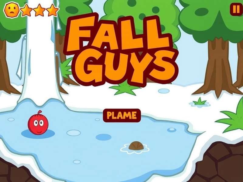 Fall Guys PC 2 Player local co-op setup with two controllers on a desk