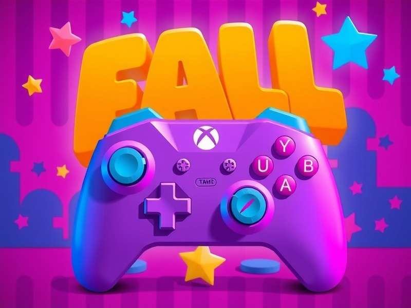 Fall Guys PC Controller setup with customizable buttons and ergonomic design
