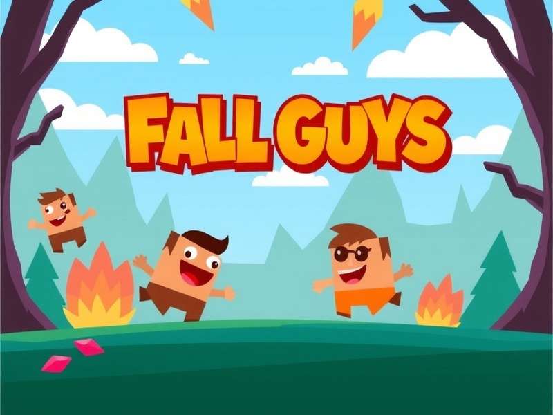 Fall Guys Steam account linking to Epic Games dashboard interface showing account connection steps