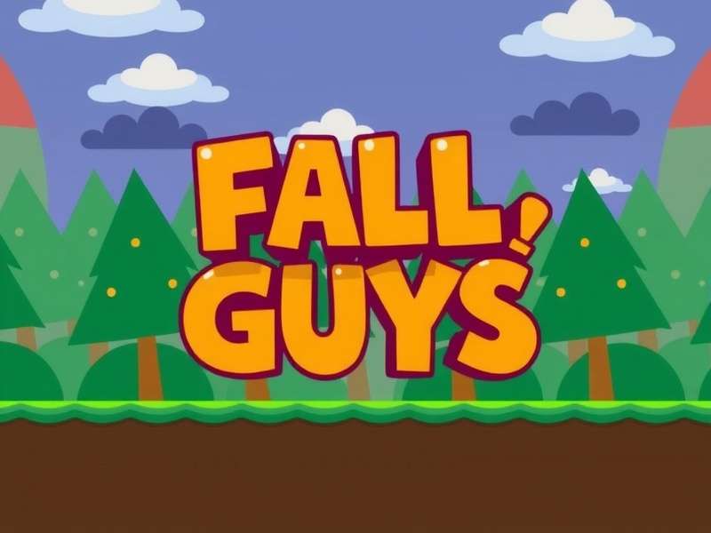 Fall Guys Switch Split Screen gameplay showing two players competing side-by-side on Nintendo Switch
