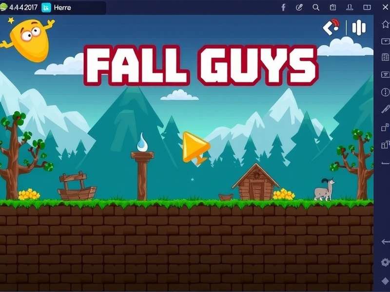 Fall Guys characters celebrating with crowns and confetti