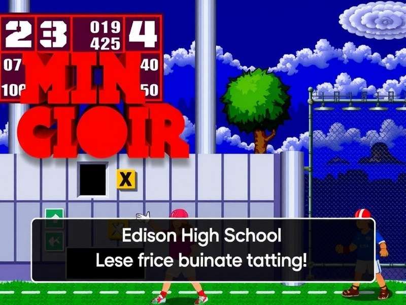Edison High School Fall Guys community banner showing beans in action