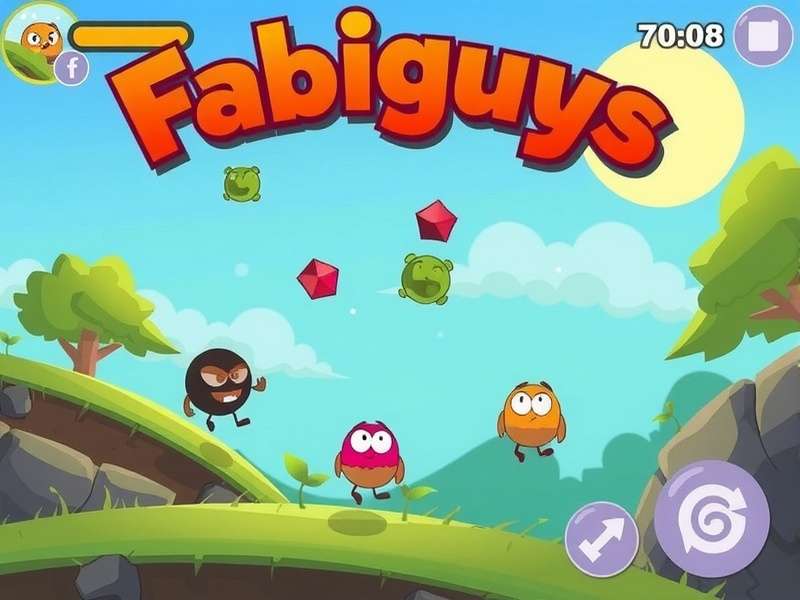 Fabguys — Fall Guys fan community banner showing colorful beans and the Fabguys logo